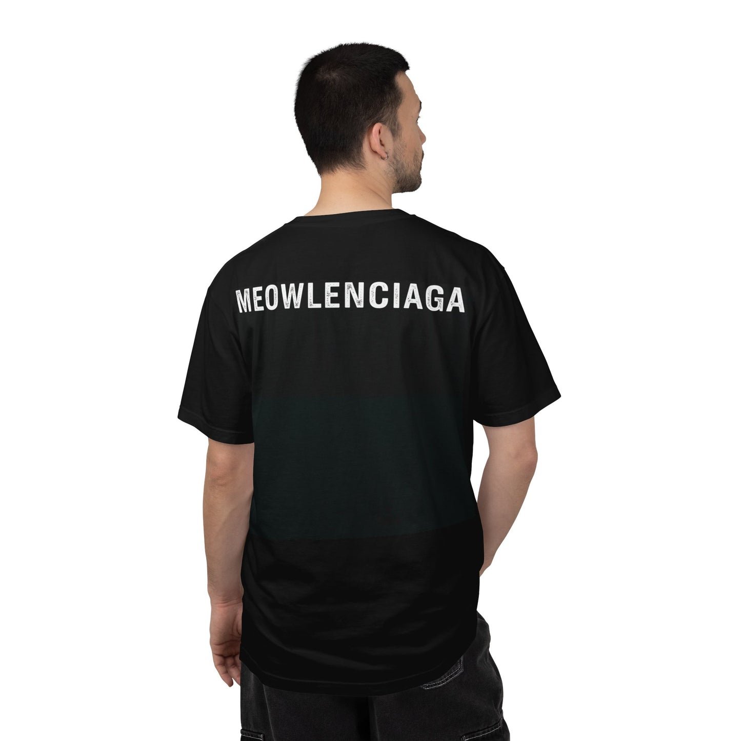 Meowlenciaga Cat Graphic T-Shirt | Streetwear Hoodie Cat Illustration