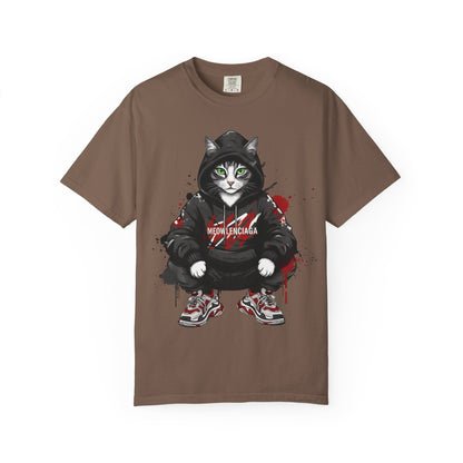 Meowlenciaga Cat Graphic T-Shirt | Streetwear Hoodie Cat Illustration